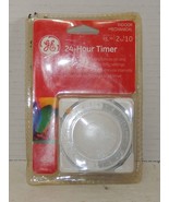 GE Indoor 24-Hour Basic Timer White New Sealed - $9.85