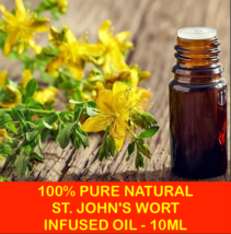 100% PURE NATURAL ST JOHNS WORT INFUSED OIL 33.3% - HYPERICUM PERFORATUM... - $9.43