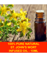 100% PURE NATURAL ST JOHNS WORT INFUSED OIL 33.3% - HYPERICUM PERFORATUM... - $13.14 CAD