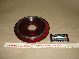 NOS/NORS 1962 FORD GALAXIE TAIL LIGHT LENS (FOR REVERSE LIGHT OPTION) #002 - $19.79