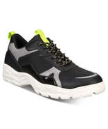 Kingside Mens Size 12M Geoffrey Dad Sneaker Black Grey Neon - £43.45 GBP