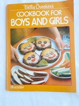 Betty Crocker&#39;s Cookbook For Boys &amp; Girls Vintage 1985 Golden Book - £7.14 GBP