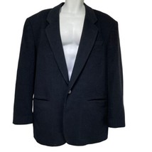 Henry Grethel Studio CONTEXT Sport Suit Jacket Wool Black Quilted Lining... - £43.42 GBP