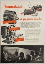 1949 Print Ad Cine-Kodak Reliant Movie Cameras, Kodascope Projector Rochester,NY - $14.16