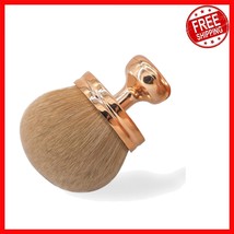 Travel-Friendly Large Makeup Brush with Drawstring Bag - Kabuki for Self... - $260.01 MXN