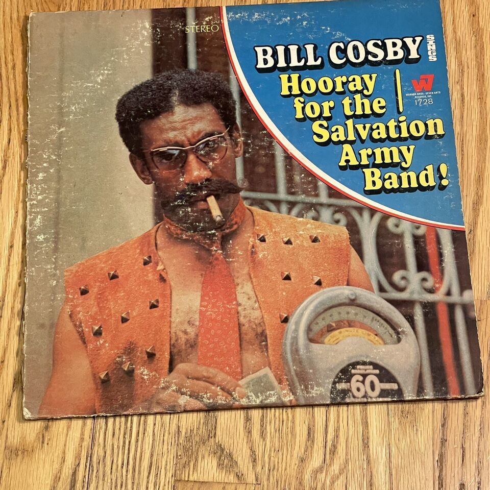 Vintage Bill Cosby Hooray for the Salvation Army Band vinyl LP  - $3.59