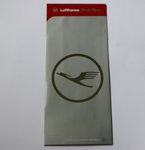 Lufthansa Airlines First Class Ticket Holder Cover Sleeve Jacket LH Case... - $24.99