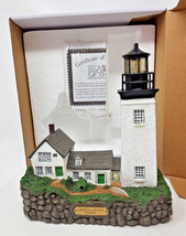 Beacon of the Sea Illuminated Lighthouse Thomas Kinkade Grindle Point ME NIB 1 - £27.96 GBP