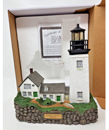 Beacon of the Sea Illuminated Lighthouse Thomas Kinkade Grindle Point ME... - £27.88 GBP