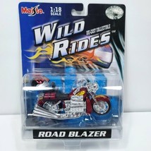 Maistro Wild Rides Motorcycle Road Blazer Die Cast Collection 1:18 Scale NEW - £23.70 GBP