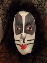 Kiss CATMAN Peter Criss Cinema Secrets 2006 Latex Collectors Halloween Mask Wow - £39.42 GBP