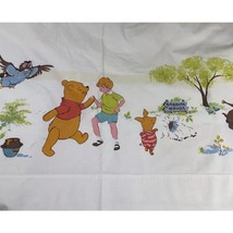 Disney Winnie The Pooh Twin Flat Bed Sheet Classic Collectible 1964 Vint... - £64.21 GBP