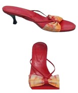 Donald Pliner Couture Mesh Elastic Leather Shoe New 9.5 Tie Dye Strappy $225 NIB - $101.25