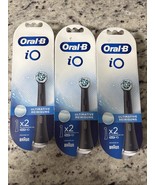 3X Oral-B iO Ultimate Reinigung Replacement Brush Heads 2 Ct Each -SEALED - $27.72