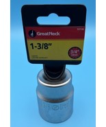 1-3/8” GreatNeck SO138 3/4 Drive 12 Pt. Socket-1 3/8” CR-V steel. - £11.45 GBP