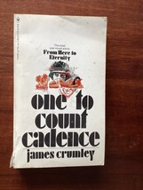 One To Count Cadence - James Crumley - Novel - Vietnam War &amp; Us Army Enlistees - £11.83 GBP