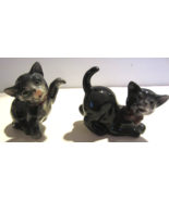 Vintage Black Cat Salt &amp; Pepper Shakers Japan - £12.63 GBP