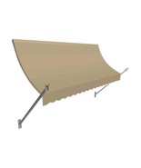 Awntech NO21-US-6T 6.38 ft. New Orleans Awning, Tan - 31 x 16 in. - £521.44 GBP