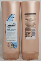 (2 Ct) Suave Hyaluronic Infusion Long-Lasting Hydrating Conditioner 15 F... - £19.46 GBP