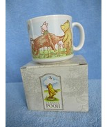 VINTAGE DISNEY CHARPENTE CLASSIC POOH WEE MUG CUP IN ORIGINAL BOX - $6.95