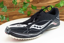 Saucony Kilkenny XCS Shoes Size 7.5 M Black Cleats Mesh Men 201251 - £15.78 GBP