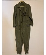 Vtg WW2 HBT 13 Star Coverall One Pc Jumpsuit Army Green Herringbone Twil... - €212,38 EUR