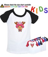 One Piece Tony Chopper Graphic Tee Kids Birthday Gift Boys Girls T-Shirt... - £13.89 GBP