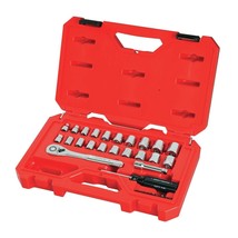 CRAFTSMAN Mechanics Tool Set, SAE / Metric, 3/8-Inch Drive, 32-Piece (CMMT12013) - £62.47 GBP