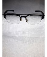 Nike Eyeglasses Frames 8078  315 (101) Gunmetal and Blue 140 Half rim Fr... - £43.01 GBP