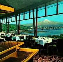 Interior Cliff House Restaurant Mt Rainier Tacoma Washington Chrome Postcard T14 - $3.91