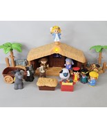  Fisher-Price Little People Nativity Set Lights- Works! No BABY JESUS! - $25.95 CAD