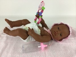 Miniland Doll Anatomically Correct Girl Preemie Newborn 16&quot; Vinyl AA Ethnic New - £55.37 GBP