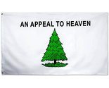 An Appeal To Heaven 3&#39;X5&#39; Embroidered Flag ROUGH TEX® 600D 2-PLY - $36.00