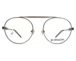 Dragon Eyeglasses Frames DR191 070 SHAY Matte Grey Round Full Rim 51-19-140 - $69.29