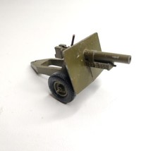 Britains Field Gun No. 641319 1/32 Army Howitzer Spring Loaded Diecast VTG - £10.98 GBP