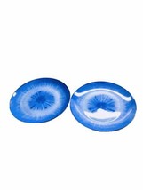 Royal Norfolk Blue Burst  Dinner Plate 10.5” Set Of 2 - £17.65 GBP