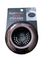 Cuisinart Stainless Steel Sink Strainer ~ Invert To Empty - $11.87