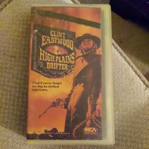 High Plains Drifter (VHS, 1995)cut box clam shell - £2.74 GBP