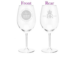 Chichi Gifts Queen Elizabeth II Platinum Jubilee 70 Years Celebration Pair of Wi - £25.75 GBP