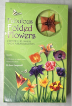Origami Kit Fabulous Folded Flowers Makes 15 Flowers &amp; 5 Arrangements-New - £10.66 GBP