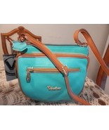 NWT NEW VALENTINA Genuine Leather Small Crossbody Purse Made In Italy st... - $78.21