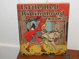 Vintage 1934 Little Red Ridinghood Pop Up Illustrated Children’s Book - $442.88 MXN