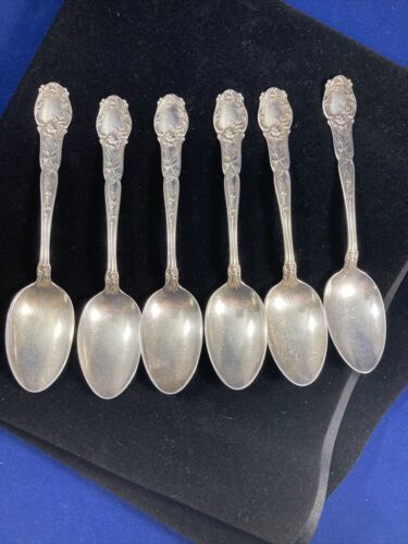 Gorham Sterling Silver Patent 1910 “Montclair” Teaspoon 5 3/8" Two Sets Of Six - £97.34 GBP