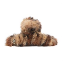 Lele Sadoughi Faux Fur Claw Clip Size One Size - $581.71 MXN