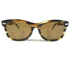 Warby Parker THATCHER 256 Sunglasses Frames Tortoise Round Full Rim 55-19-140 - £36.81 GBP