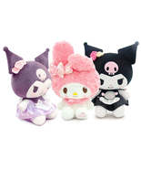 Sanrio Rose Kuromi Plush Dolls And Lovely Pink My Melody PP Cotton Soft ... - £8.61 GBP+