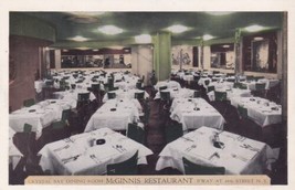 McGinnis&#39; of Sheepshead Bay Restaurant Times Square New York NY Postcard C31 - £2.34 GBP