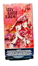 My Fair Lady VHS 1986 2 Disc Video Tape Movie Audrey Hepburn Rex Harrison Tested - £7.64 GBP