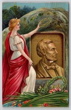 Abraham Lincoln Remembrance Angel C Chapman 1910 Postcard C23 - £5.26 GBP