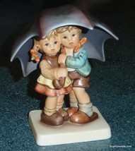 &quot;Sunshower&quot; Goebel Hummel Umbrella Figurine #634 2/0 TMK9 - MOTHER&#39;S DAY GIFT! - £277.57 GBP